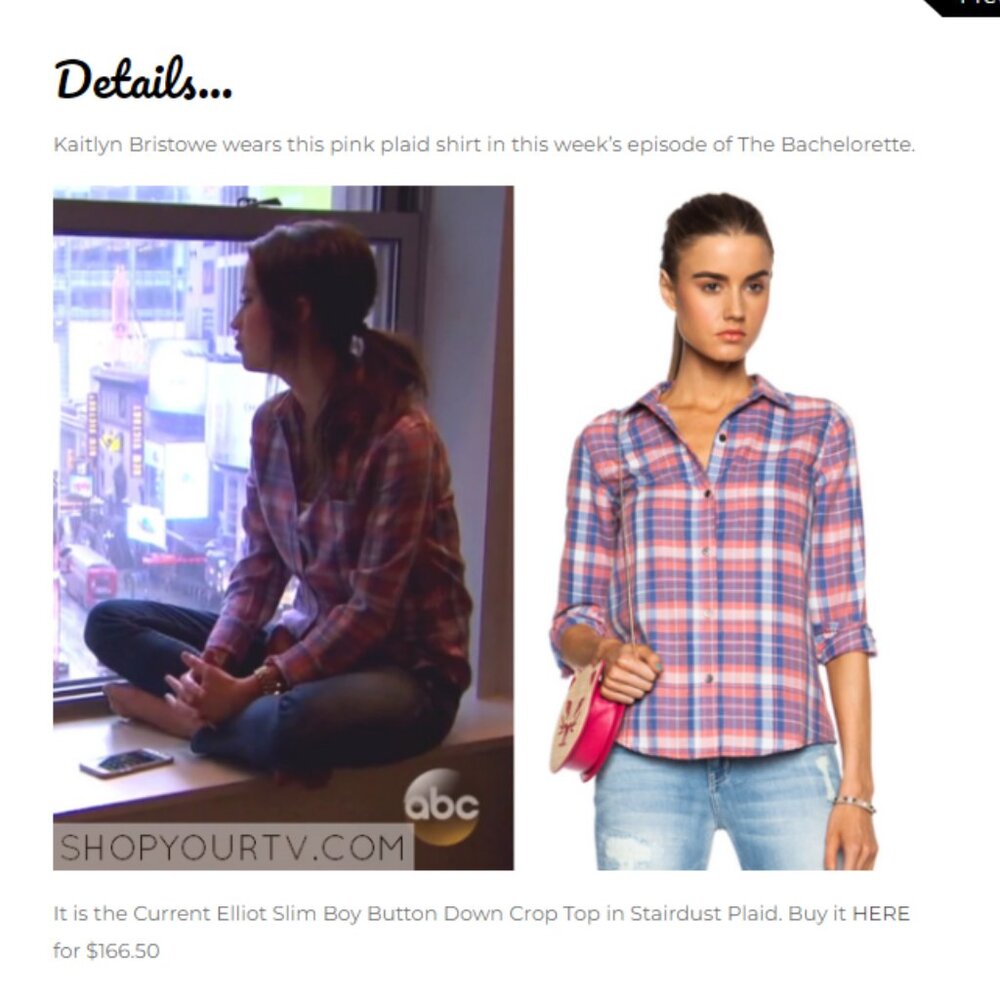 ❌ SOLD ❌ Current/Elliott Pink The Slim Boy Shirt Buttondown Size 1